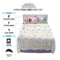 thumbnail image 5 of Gabby's Dollhouse Kids 4 Piece Teal Blue White Sheet Set, Full, 5 of 7