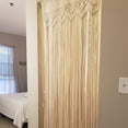 thumbnail image 3 of Enqiretly Artistic Wedding Backdrop Curtain Handmade Bohemian Macrame Tapestry Decorative Wall Hanging, 3 of 6