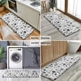 thumbnail image 6 of White Vegetable Pattern Kitchen Rug Mat,Kitchen Runner Rugs Non Skid Washable,Decorative Kitchen Floor Mats for Kitchen,Sink,Laundry,17"x47.2", 6 of 7