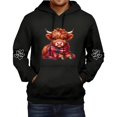 thumbnail image 1 of MHFRRA Sudadera con Capucha Informal de Manga Larga, Suave y Cómoda, Ideal para Uso Diario y Actividades Al Aire Libre, con Cordón Ajustable y Un Espacioso Bolsillo Frontal Negro, 1 of 3