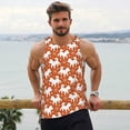 thumbnail image 6 of Yiaed Christmas Snowflake Dog Print Mens Compression Shirt Slimming Body Shaper Vest Workout Tank Tops Abs Abdomen Undershirts-XX-Large, 6 of 7
