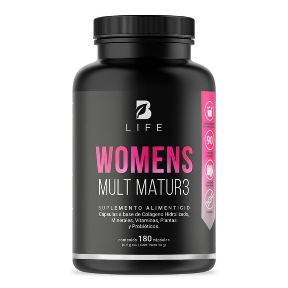 Multivitamínico para Mujer Mayor de 40 Años 180c B Life