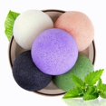 thumbnail image 2 of Natural Facial Clean Sponge Exfoliator Konjac Konnyaku Face Cleaning Sponge Puff Makeup Tools, 2 of 6