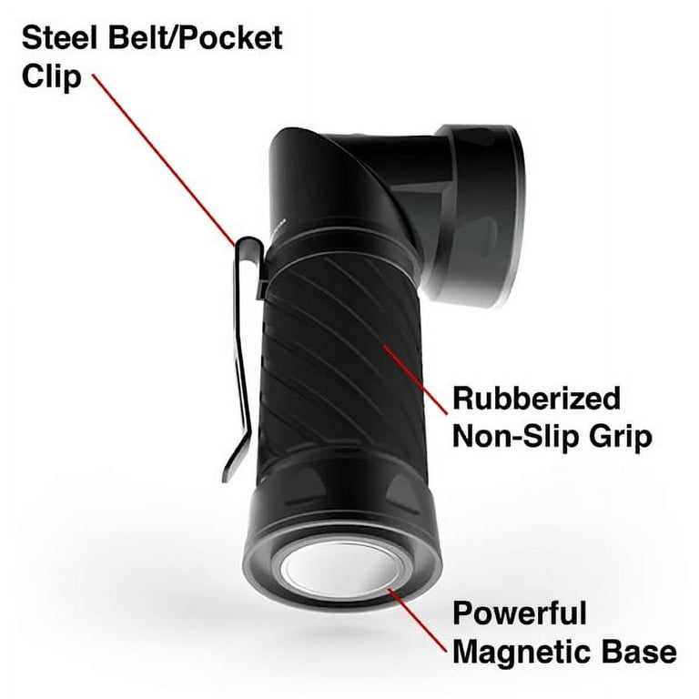 nebo cryket flashlight warranty Nebo Cryket NEB-WLT-0007 3-in-1 LED Flashlight 250 Lumens Swivel Head COB