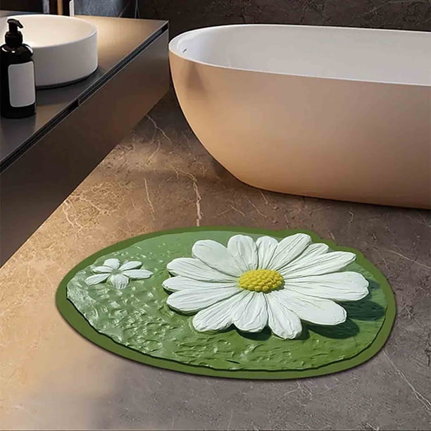 Hot6sl Ofertas y Liquidaciones Alfombra Absorbente para Baño Fresco