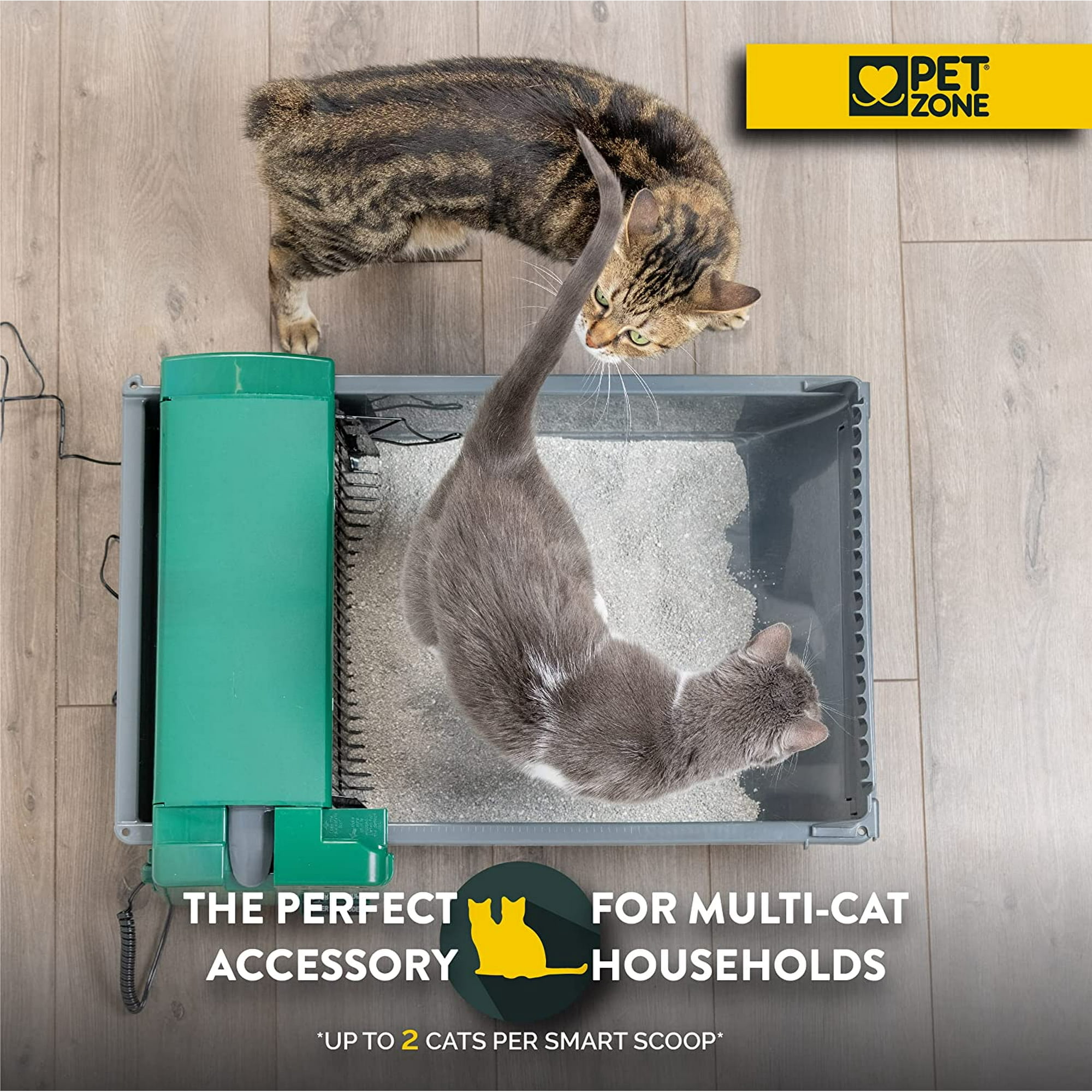 Enclosure Smart Scoop Litter Box Pet Zone Smart Scoop Automatic