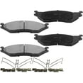 thumbnail image 1 of Afa Motors Rear Brake Pads w/Hardware Kits Fits Ford F-450 F-550 Super Duty (All Models)-Ceramic Brake Pads-4 Pack, 1 of 5
