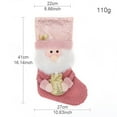 thumbnail image 3 of Christmas Stocking Children's Candy Bag Ornament, 3 of 8