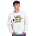 thumbnail image 5 of Let There Be Christmas Modern Art Unisex Plus Fleece Graphic Sweatshirt Brisco Brands 4X, 5 of 6