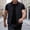 Black, variant on Mens Sleeveless Stand Collar Vest Lightweight Zip Up Outdoor Utility Gilet Casual Travel Workwear Jacket with Pockets