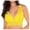 Yellow, variant on WTXUE Intimates | Deep Bra Cami Women Wirefree Lace Yoga Comfort Bra V Womens Lingerie Bralette Tops with Garter Bra | 1 Piece Beige L