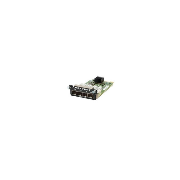 HPE Aruba 3810M 4SFP  Module - For Data Networking, Optical NetworkOptical Fiber10 Gigabit Ethernet - 10GBase-X - 4 x Expansion Slots - SFP  - 1