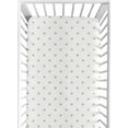 thumbnail image 6 of Sweet Jojo Designs Celestial Blush Pink Gold White Fitted Crib Sheets 2 Piece Set, 6 of 6