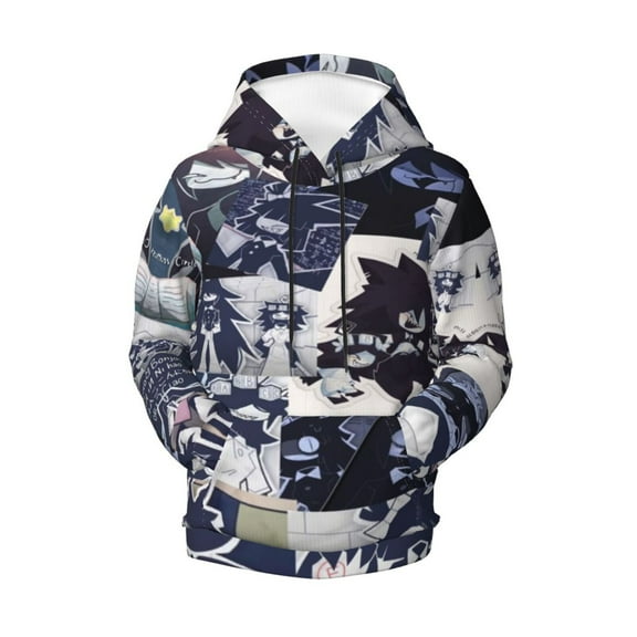 Kids Fundamental Paper Education Pullover Hoodie Realistic 3d Print Graphic Hooded Sweatshirts With Drawstring