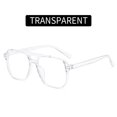 thumbnail image 1 of Transparent Computer Glasses Frame Women Men Anti Blue Light square Eyewear Blocking Glasses Optical Spectacle Eyeglass 2, 1 of 6