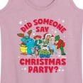 thumbnail image 3 of Toy Story - Christmas Party - Women's Racerback Tank Top, 3 of 5