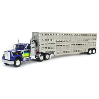 First Gear DCP 1/64 Black AC/DC Power Up Peterbilt Semi with