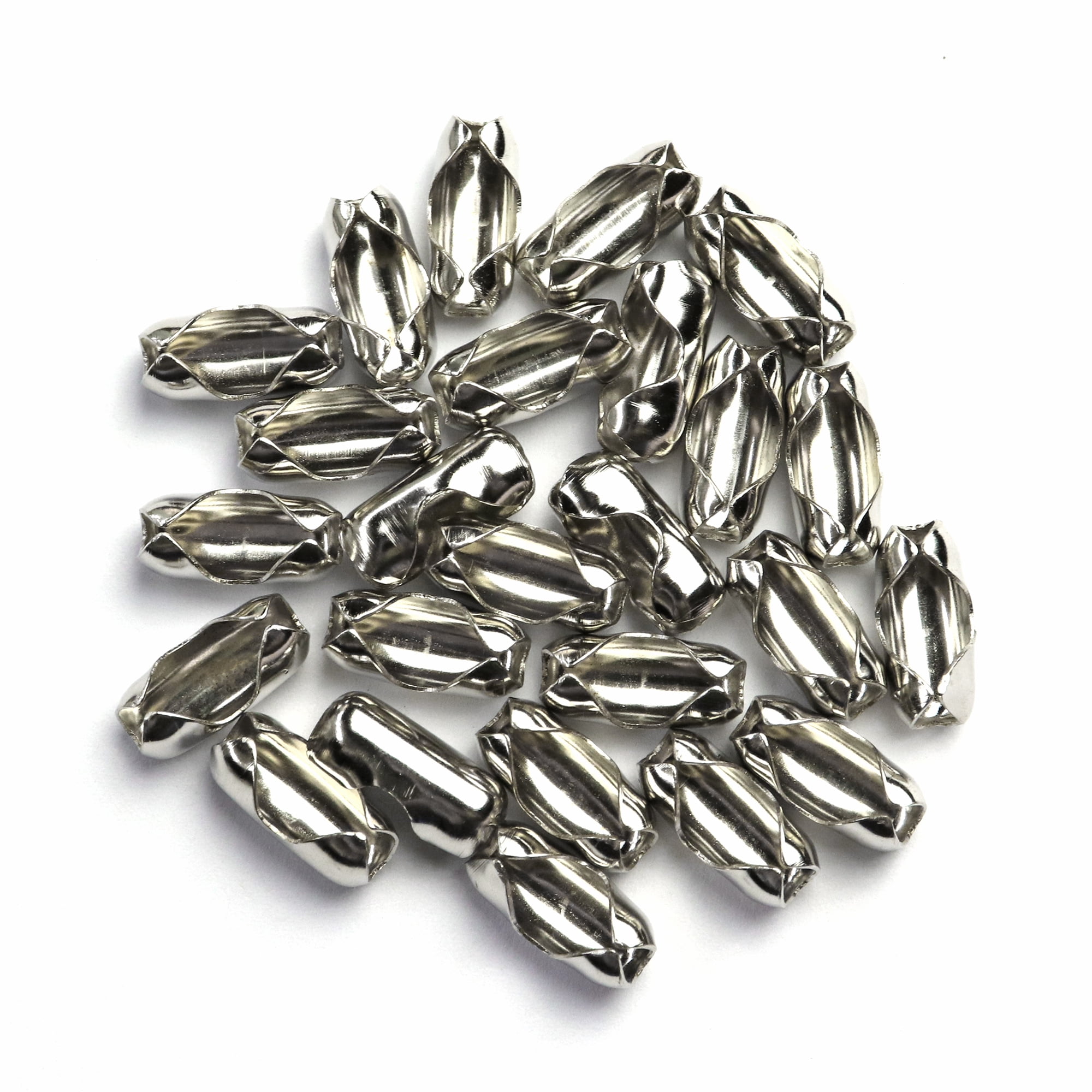 UNICRAFTABLE 1000Pcs Stainless Steel Ball Chain Connectors Metal Charms  Components Small Hole Chains Findings for Jewelry Making 10.5x4x3.2mm, Hole  2mm 