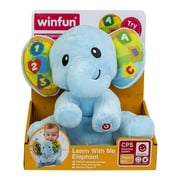 Winfun 12 Plush Learn with Me Elephant - Age Group 6 Months and up