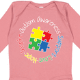 thumbnail image 4 of Inktastic Autism Awareness Circle Boys or Girls Long Sleeve Baby Bodysuit, 4 of 5