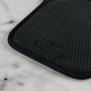 Better Homes & Garden Oven Mitt, Pot Holder, Mini Mitt Set, Black, 4 Pieces