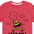 thumbnail image 3 of Peanuts - Let's Roll - Toddler And Youth Short Sleeve Graphic T-Shirt, 3 of 6