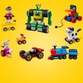 thumbnail image 5 of LEGO Classic Bricks and Wheels Kit 11014, Play and Create Your Own Version of LEGO Masters,  Includes a Toy Car, Train, Bus, Robot, Skateboarding Zebra, Race Car, Bunny in a Wheelchair, and More, 5 of 8