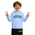 thumbnail image 5 of Kiijoy Sweatsuit for Boys California Print Unisex Kids Hoodie Sweatpants Set, Sizes 3-4T, 5 of 5
