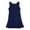 Navy, variant on Bienzoe Girl's Stretchy Pleated Hem School Uniforms Jumper Black 16