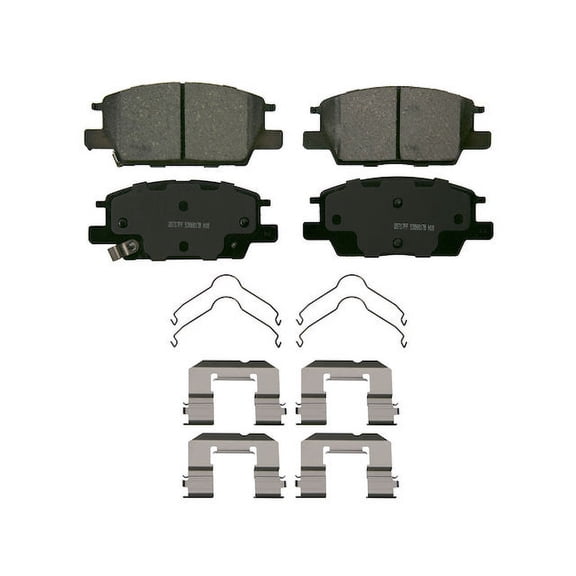 Front Brake Pad Set - Compatible with 2018 - 2020 Chevy Equinox 2019