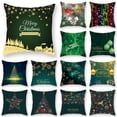 thumbnail image 3 of Fundas de almohada navideñas 40*40 45*45 Decoraciones de almohadas navideñas Fundas de almohadas, 3 of 4