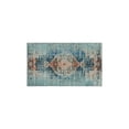 thumbnail image 2 of Kitchen Rugs and Mats Non Skid Washable Boho Blue Carpet Kitchen Mat and Rug Set,Floor Cushion Waterproof Rug,Rubber Backed Area Rugs for Kitchen Laundry, 2 of 7