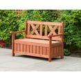 thumbnail image 3 of Leisure Season SB6024 24 in. Bench with Storage, 3 of 5