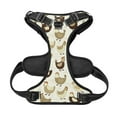 thumbnail image 5 of Picia Chicken Cartoon No-Pull Dog Harness Reflective Front Clip Vest with Handle,Step-in Air Dog Harness,Adjustable 2 Metal Rings 4 Buckles,Easy to Put on & Take Off X-Large, 5 of 9