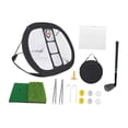 thumbnail image 3 of Colaxi Golf Chipping Net Accessories,Easy to Install,Portable Foldable Indoor Outdoor for Backyard Practice Game,Golf Hitting Net set of 9, 3 of 8