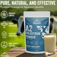 thumbnail image 5 of Mountain Essentials A2 Colostrum Powder 3.5 oz Grass-Fed Bovine 40% IgG Gluten Free Non-GMO Immune Support Gut Health 50 Servings Pack of 1, 5 of 8