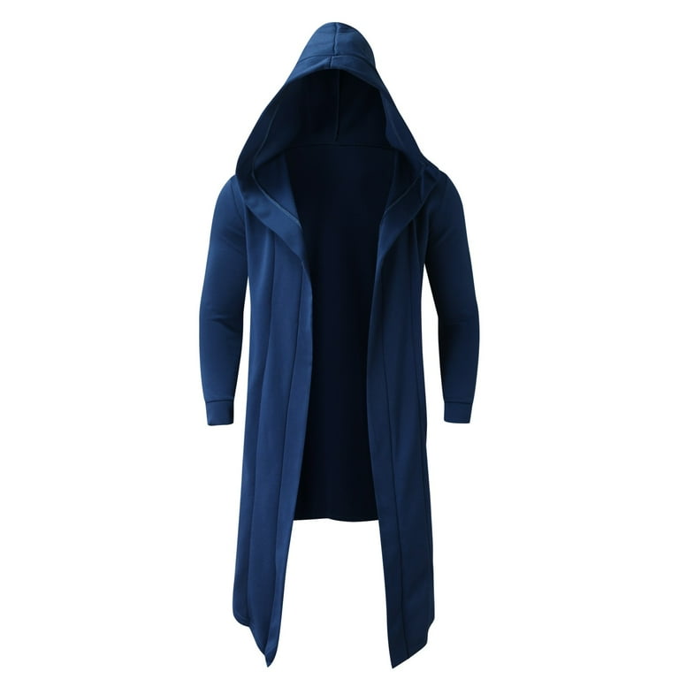Long Sweaters Men's Jacket Dark Style Long Cardigan Cloak Coat