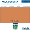thumbnail image 2 of PINTURA VINILICA ACUA COVER COLOR CANTERA MATE ACUARIO CUBETA, 2 of 5