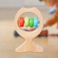 thumbnail image 4 of Beech Bells Sonajeros Juguetes Prácticos Durable Montessori Juguetes Madera Mordedor Juguetes para Estilo B perfke Sonajeros Juguetes, 4 of 8