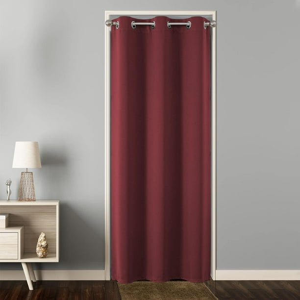 Cortina opaca Joydeco para privacidad en la puerta, 198 cm