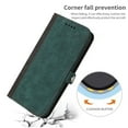 thumbnail image 6 of ELEHOLD for iPhone 7/ 8/SE 2020/SE 2022 4.7" Wallet Case with Detachable Wrist Strap Handbag, Luxury PU Leather Flip Soft TPU Built-in Magnetic Card Slots Kickstand Function Shockproof Case,Darkgreen, 6 of 7