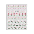 thumbnail image 2 of Tulip Nail Sticker Small Flower Petal Leaf Nail Sticker Waterproof Tape Back, 2 of 6