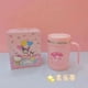 thumbnail image 1 of Taza de café Sanrio Kuromi Cinnamoroll Mymelody, termo de acero inoxidable con dibujos animados, tazas de vacío con asa, 300Ml, 1 of 4