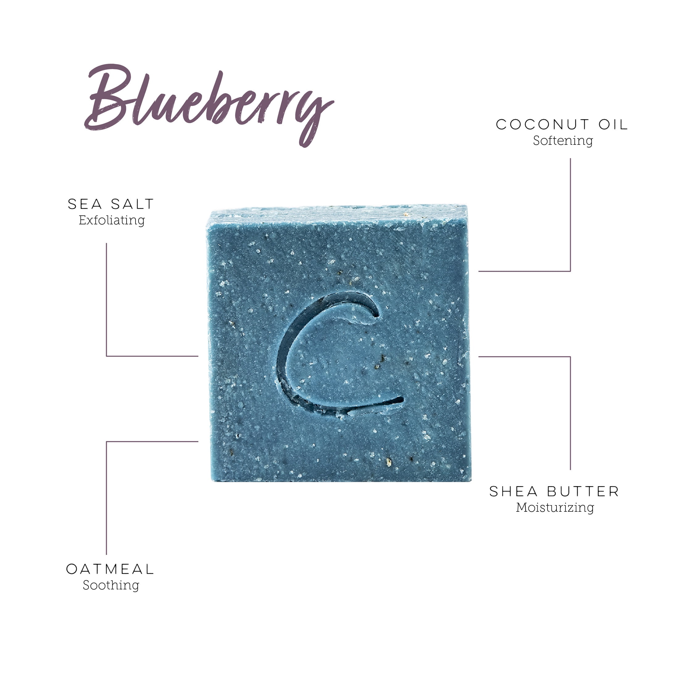 Cosset Blueberry Cold Process Soap