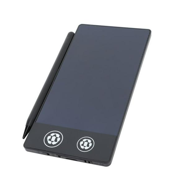 LCD Writing Tablet, 6.5 Inch Electronic Drawing Pad, Reusable Doodle Board, Thin Lines, No Blocking, Clear Reading Alert, for Kids Adults