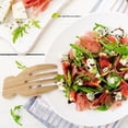 thumbnail image 4 of Servidores de ensalada Mezclador de bambú Catering Cóctel Utensilios de cocina especiales Garras para servir, 4 of 6