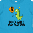 thumbnail image 4 of Inktastic 2nd Birthday Dinosaur Party Two Year Old Boys Toddler T-Shirt, 4 of 5