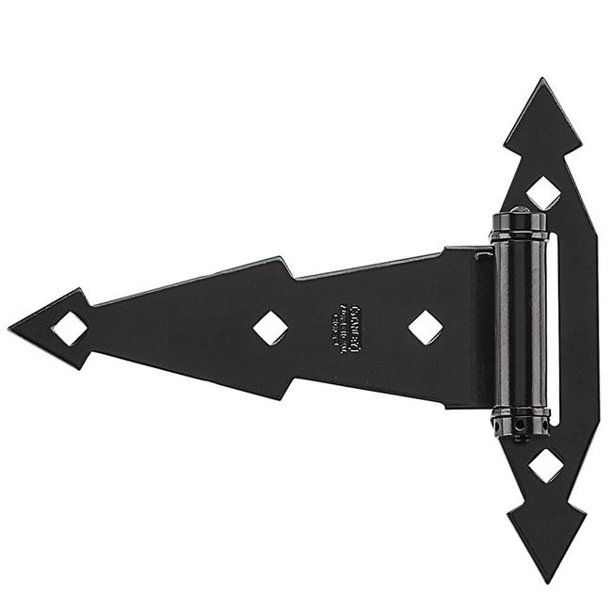 National Hardware N109031 7" X 83/32" Black Ornamental Spring T