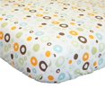 thumbnail image 1 of Cotton Tale SRST Griffonne des Cercles Multicolores dans un Drap de Lit d'Enfant, 1 of 1