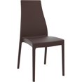thumbnail image 1 of Miranda Chaise de Salle à Manger Marron - Lot de 2, 1 of 1